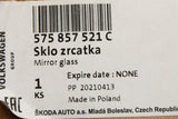 SEAT Ateca Tarraco 2016-on wing mirror glass (left) 575857521C