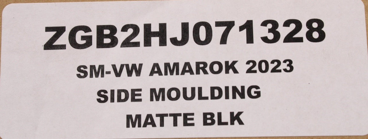 VW Amarok 2023-on door side strip mouldings set ZGB2HJ071328