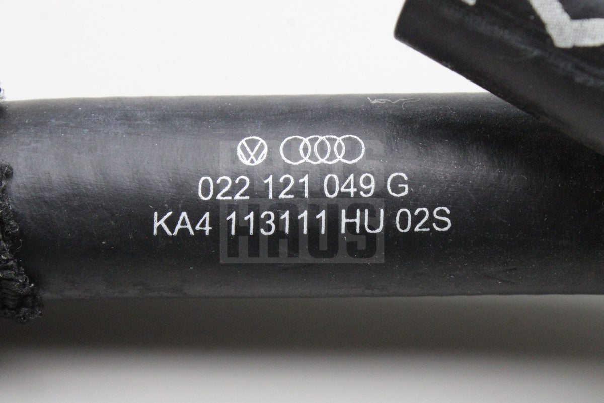 VW Golf MK5 Eos R32 Audi A3 TT 3.2 V6 oil cooler coolant hose 022121049G