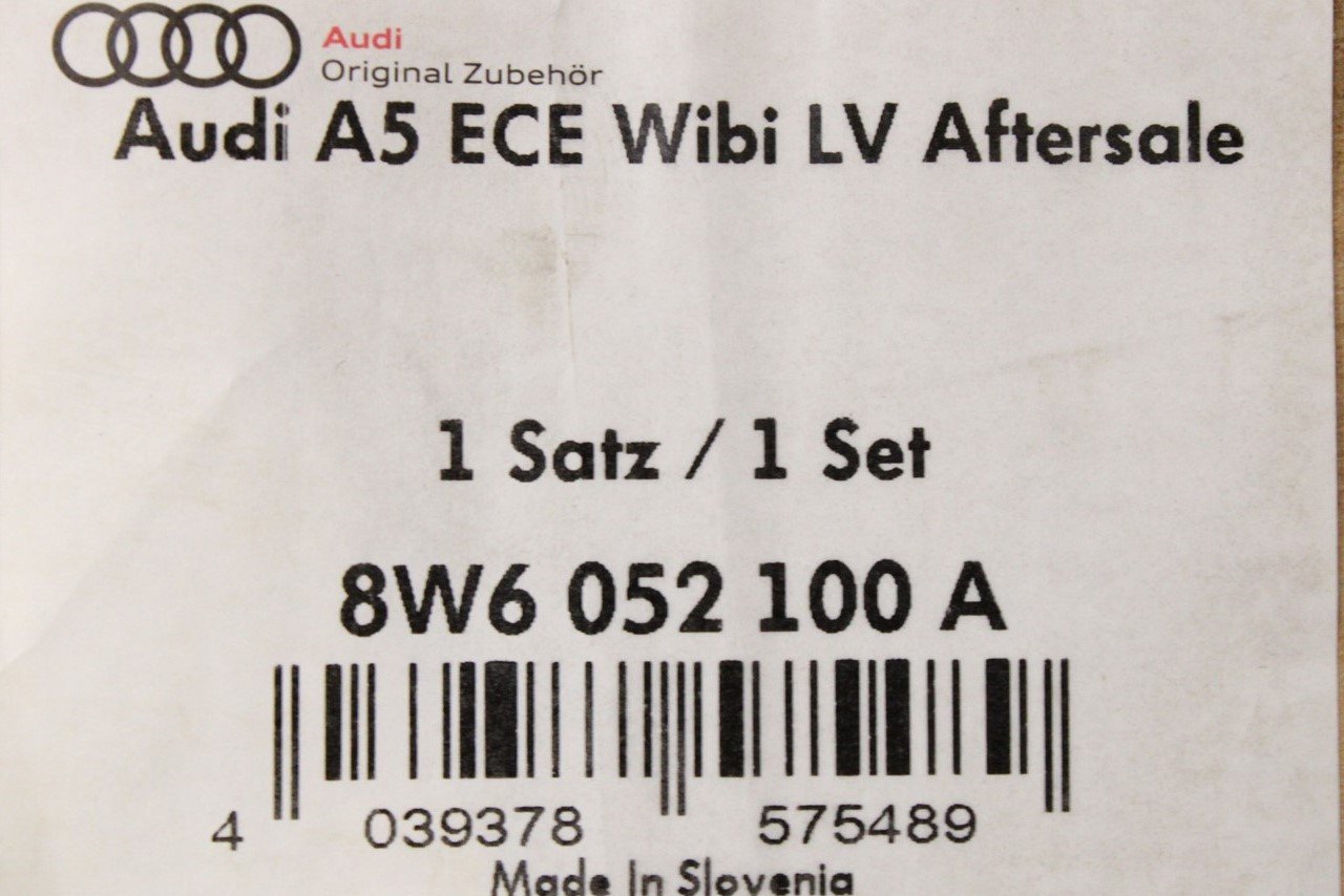 Audi A5 S5 RS5 2017-on LED darkened tail light set (RHD