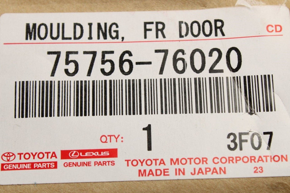 Lexus UX series 20-on door b-pillar frame trim (front left) 75756-76020