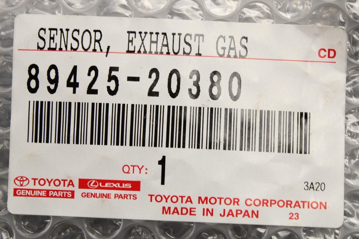 Toyota Auris RAV4 Corolla exhaust gas temperature sensor 89425-20380
