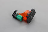 VW Golf MK5 MK6 Eos Beetle Touran 12v socket sleeve with lid 1J0919341G