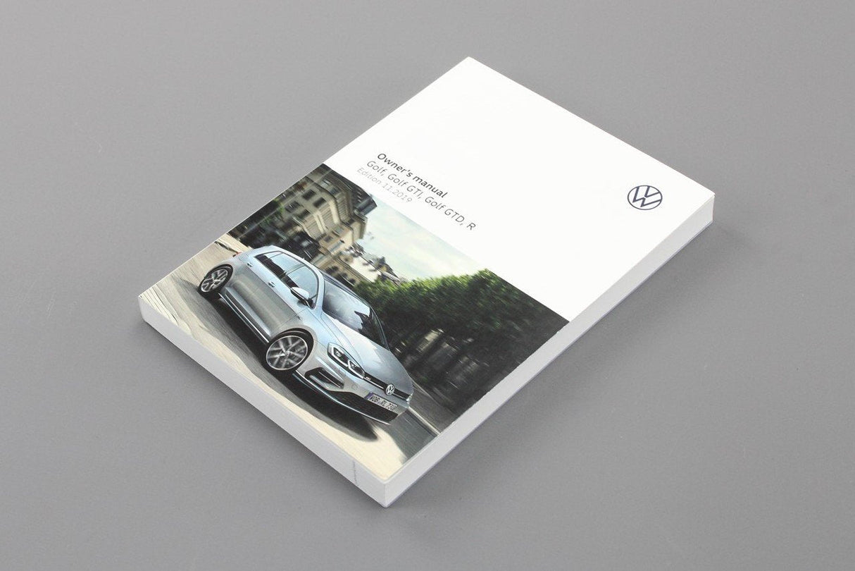 VW Golf MK7.5 2017-2020 owners manual handbook 5G0012720AK