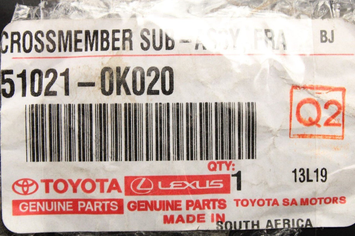 Toyota Hilux 04-21 Fortuner 05-21 rear crossmember 51021-0K020