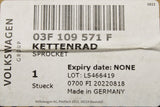VW Polo Audi A1 Skoda SEAT camshaft timing sprocket (1.2 TSI) 03F109571F