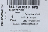 Audi A3 S3 RS3 8V 17-20 Q2 17-on dashboard air vent (x1) 81A820901F 6PS