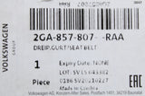 VW T-Roc 3-point seat belt with buckle (rear, centre) 2GA857807 RAA