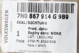 VW Sharan SEAT Alhmabra rear sliding door seal (right) 7N0867914G 9B9