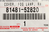 Toyota Yaris GR 20-on fog light cover (right) 81481-52820