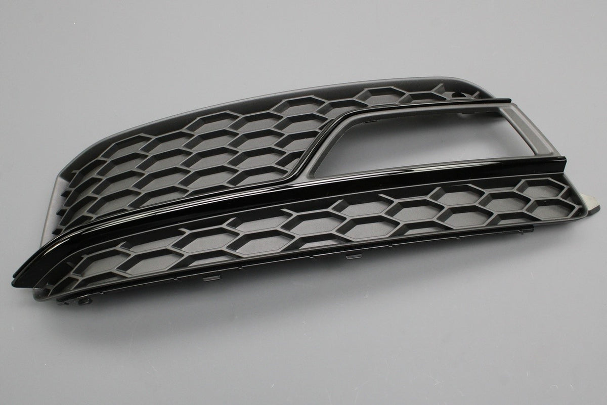 Audi A5 2012-2017 front bumper fog light grille (left) 8T0807681K 01C, view 1
