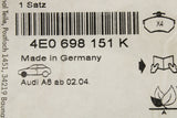 Audi A6 A8 2003-2011 brake pads (front) 4E0698151K