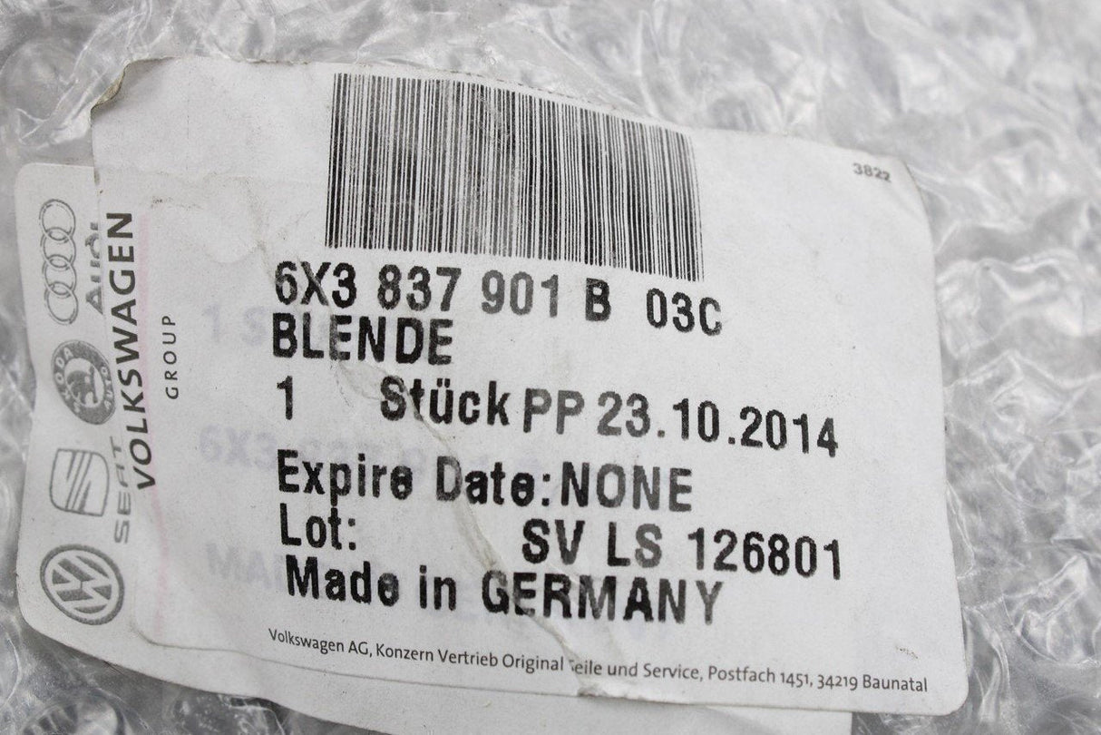 VW Lupo SEAT Arosa left front door pillar trim 6X3837901B 03C