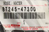 Toyota Auris 12-17 Prius 09-21 Lexus CT200H coolant hose 87245-47300