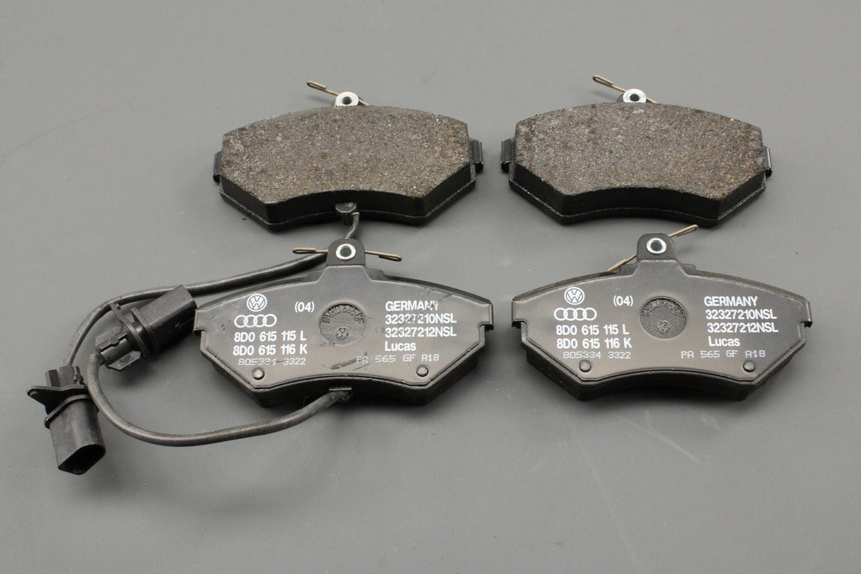 VW Passat Audi A4 SEAT Exeo 1997-2014 brake pads (front) 8E0698151AB