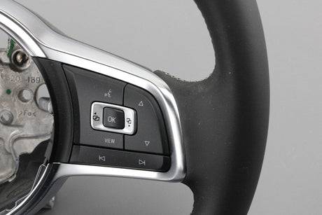VW Tiguan Allspace 2018-on R-Line leather steering wheel 5NN419091AS CPU