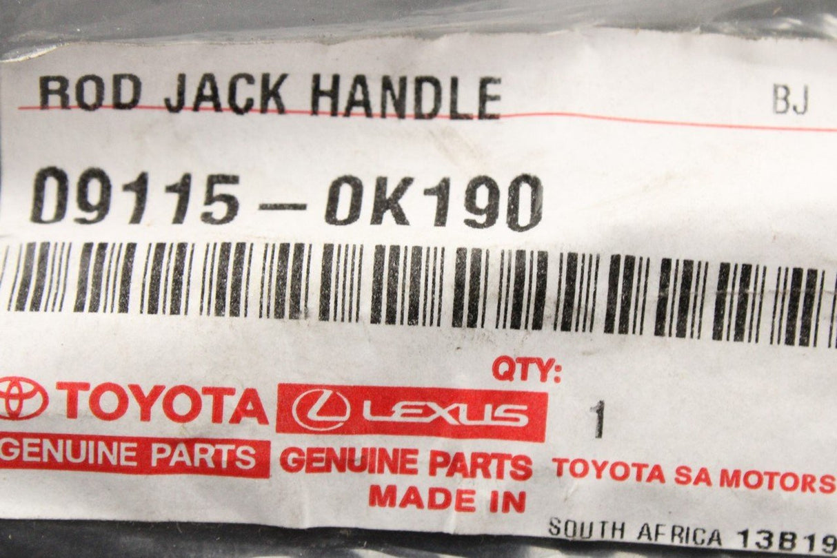 Toyota Hilux 2015-on jack handle crank arm 09115-0K190