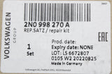 VW Caddy Transporter tyre pressure monitoring repair kit 2N0998270A