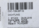 VW Audi Skoda SEAT 1.4 TSI TFSI timing case housing gasket 03C109287G