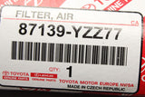 Toyota C-HR 2016-on pollen filter 87139-YZZ77