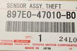 Toyota Prius 2015-22 theft warning sensor 897E0-47010-B0