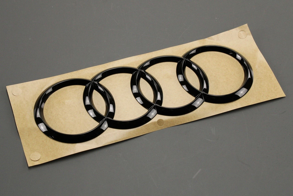 Audi e-Tron GT Q4 e-Tron 2021-on Audi rings logo emblem (rear) 4J3071802, view 1