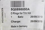 VW Audi Skoda SEAT air con expansion valve gasket seals set 5Q0898850A
