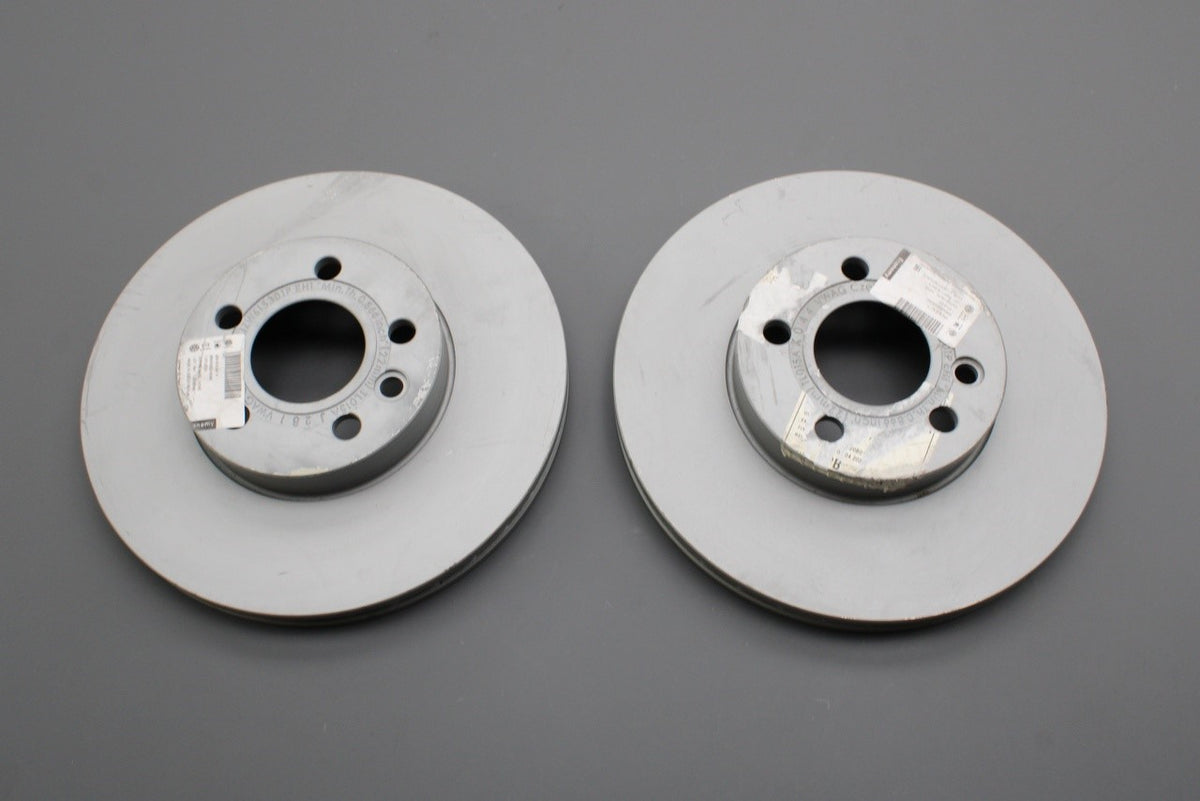 VW Transporter T4 Sharan SEAT Alhambra front brake discs (x2) JZW615301P, view 1