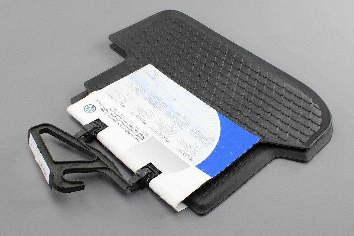 VW Beetle 2012-2019 rubber all weather floor mats (rear) 5C0061511 041, view 1