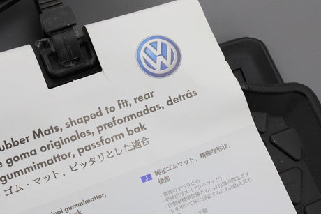 VW Beetle 2012-2019 rubber all weather floor mats (rear) 5C0061511 041