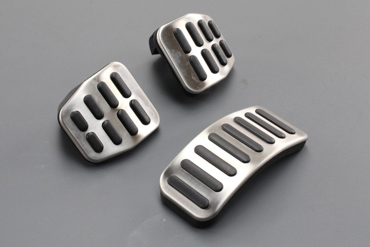 VW Golf MK4 Lupo Polo aluminium pedal caps set (fits Up! GTI 2017