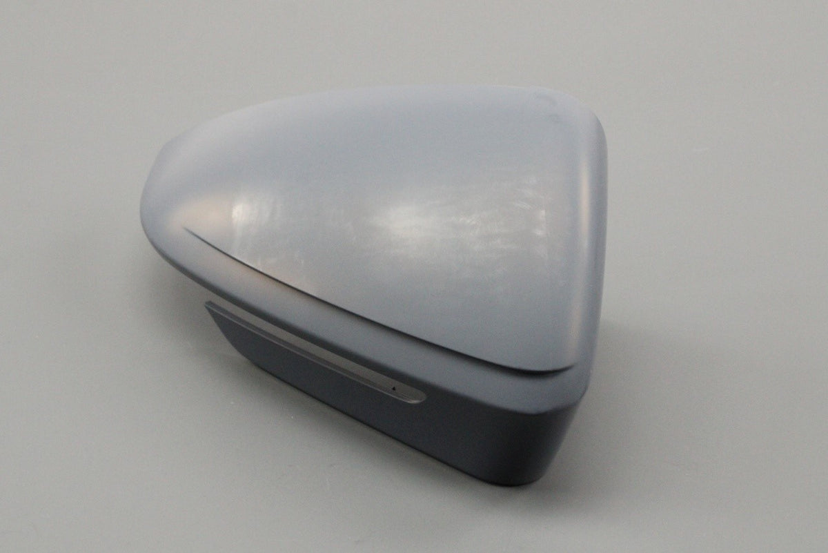 Skoda Enyaq 2021-on RHD wing mirror cover cap (right) 5LC857538 GRU, view 1