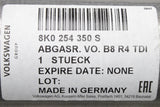 Audi A4 2008-15 A5 2008-16 Q5 2009-17 2.0 TDI exhaust pipe 8K0254350S