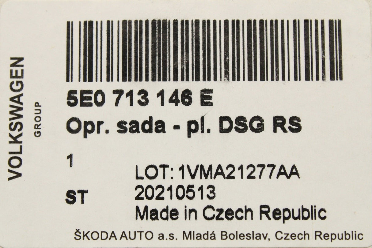 Skoda Fabia Octavia 2013-22 DSG VRS gear knob selector badge 5E0713146E