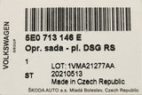 Skoda Fabia Octavia 2013-22 DSG VRS gear knob selector badge 5E0713146E