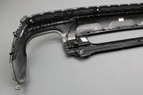 Audi Q7 S-line 2016-on rear bumper spoiler diffuser 4M0807434T T94