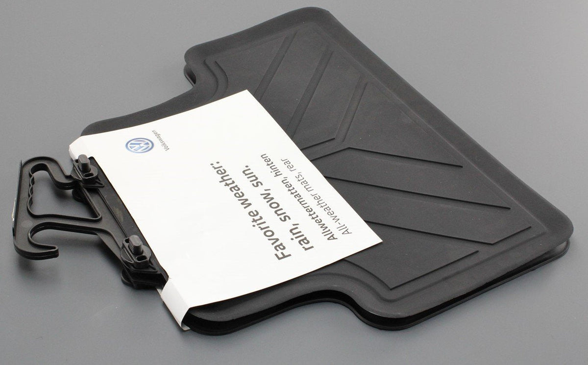 VW T-Roc Cabriolet 2020-on all weather floor mats (rear) 2GC061512 82V, view 1
