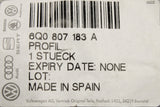VW Polo 9N3 2005-2009 front bumper bracket (left) 6Q0807183A