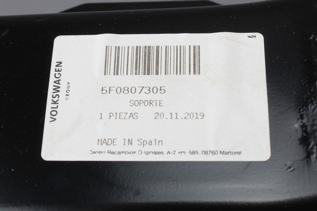 SEAT Leon 5F 13-20 bumper crash bar reinforcement (rear) 5F0807305