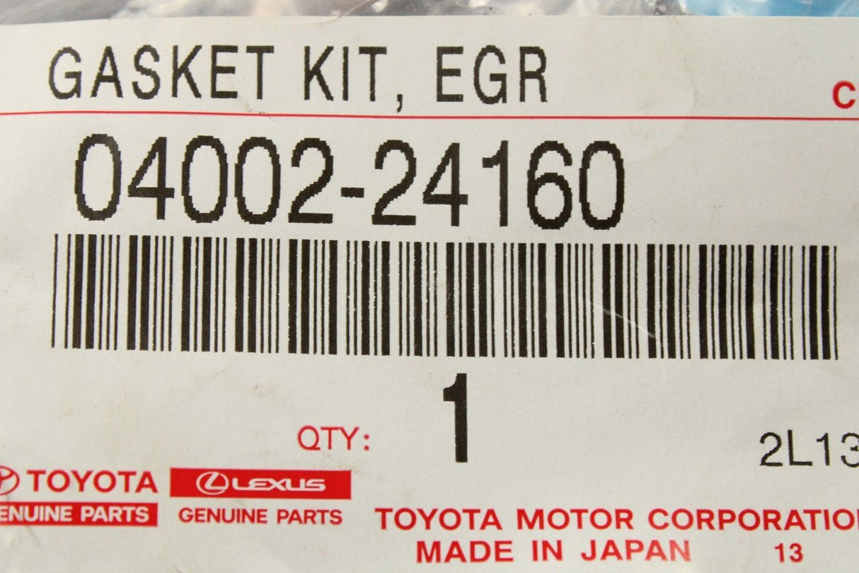 Toyota EGR gasket kit 04002-24160
