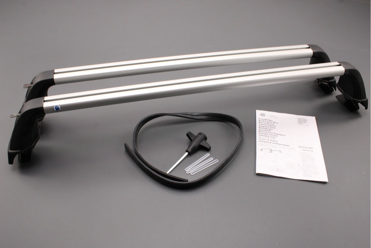 VW Polo AW 2018-on accessory roof bars 2G0071126