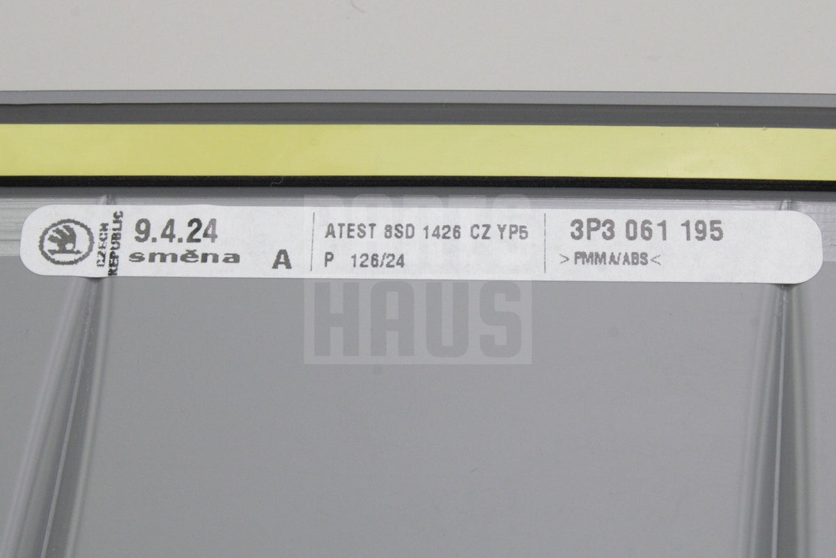 Skoda Superb 2024-on rear bumper protector 3P3061195