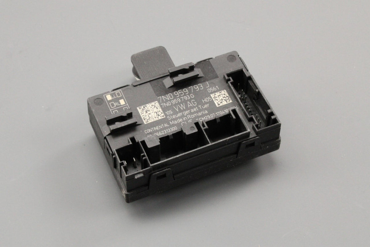 VW Sharan Skoda Yeti SEAT 11-on door control module (drivers) 7N0959793J, view 1