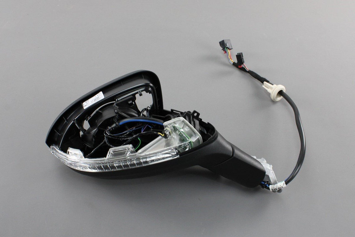 VW Golf MK8 2020-on wing mirror housing right (RHD) 5H2857508T 9B9, view 1