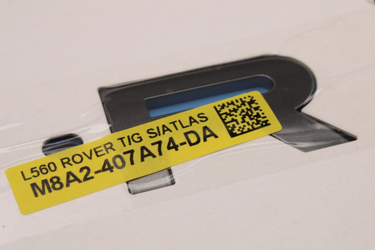 Range Rover Velar 2017-on rear 'ROVER' badge emblem LR154636