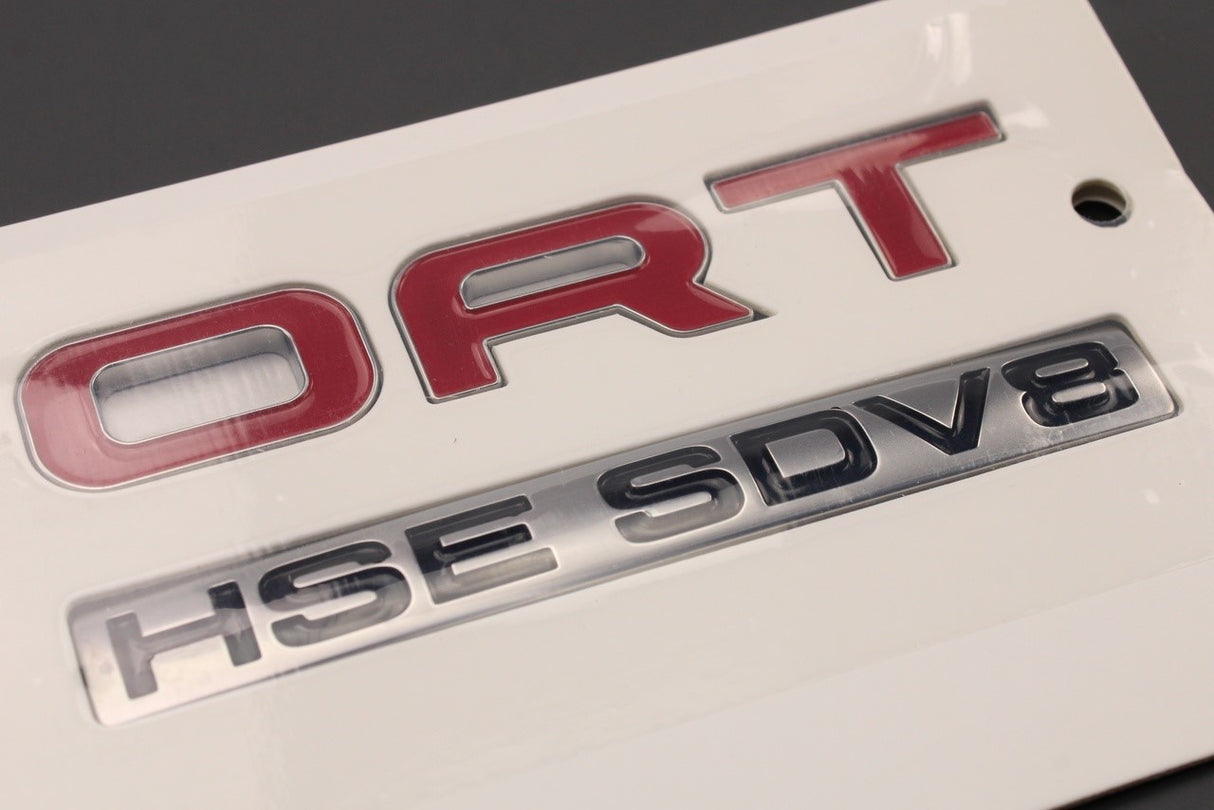 Range Rover Sport 2014-2022 'SPORT HSE SDV8' badge emblem LR096099