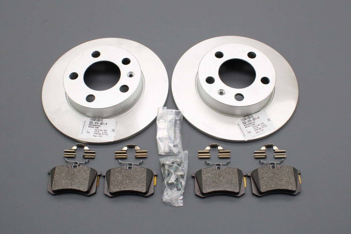 VW Golf MK4 Skoda SEAT rear 230mm brake discs and pads kit JZW698601AC