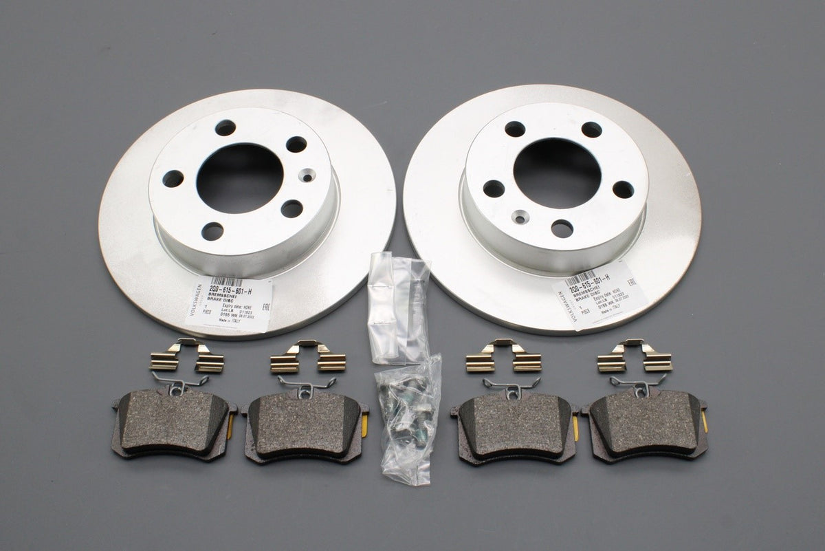 VW Golf MK4 Skoda SEAT rear 230mm brake discs and pads kit JZW698601AC, view 1