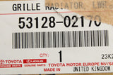 Toyota Corolla 2019-on lower radiator grille trim (left) 53128-02170