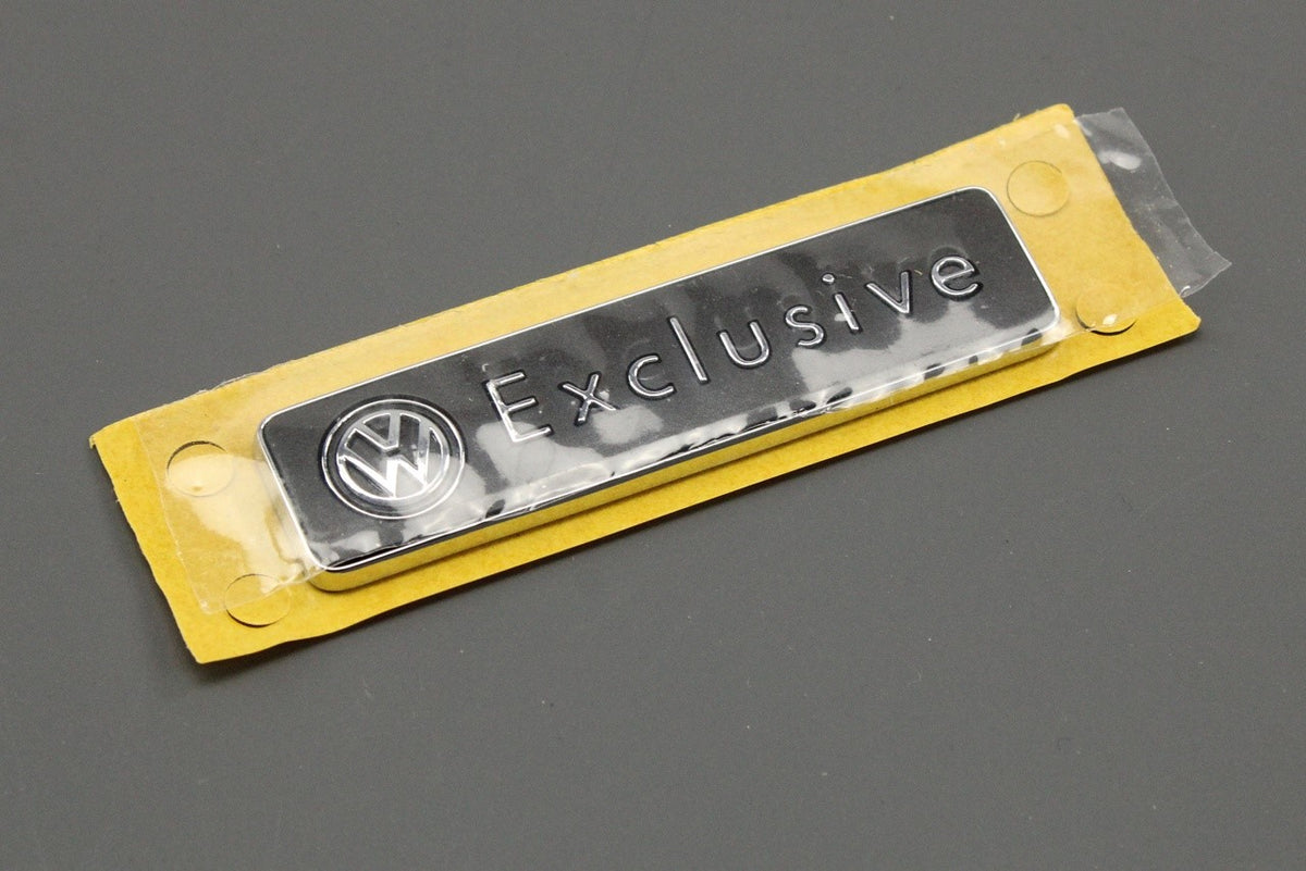 VW Exclusive emblem badge 1K0853688F 739, view 1